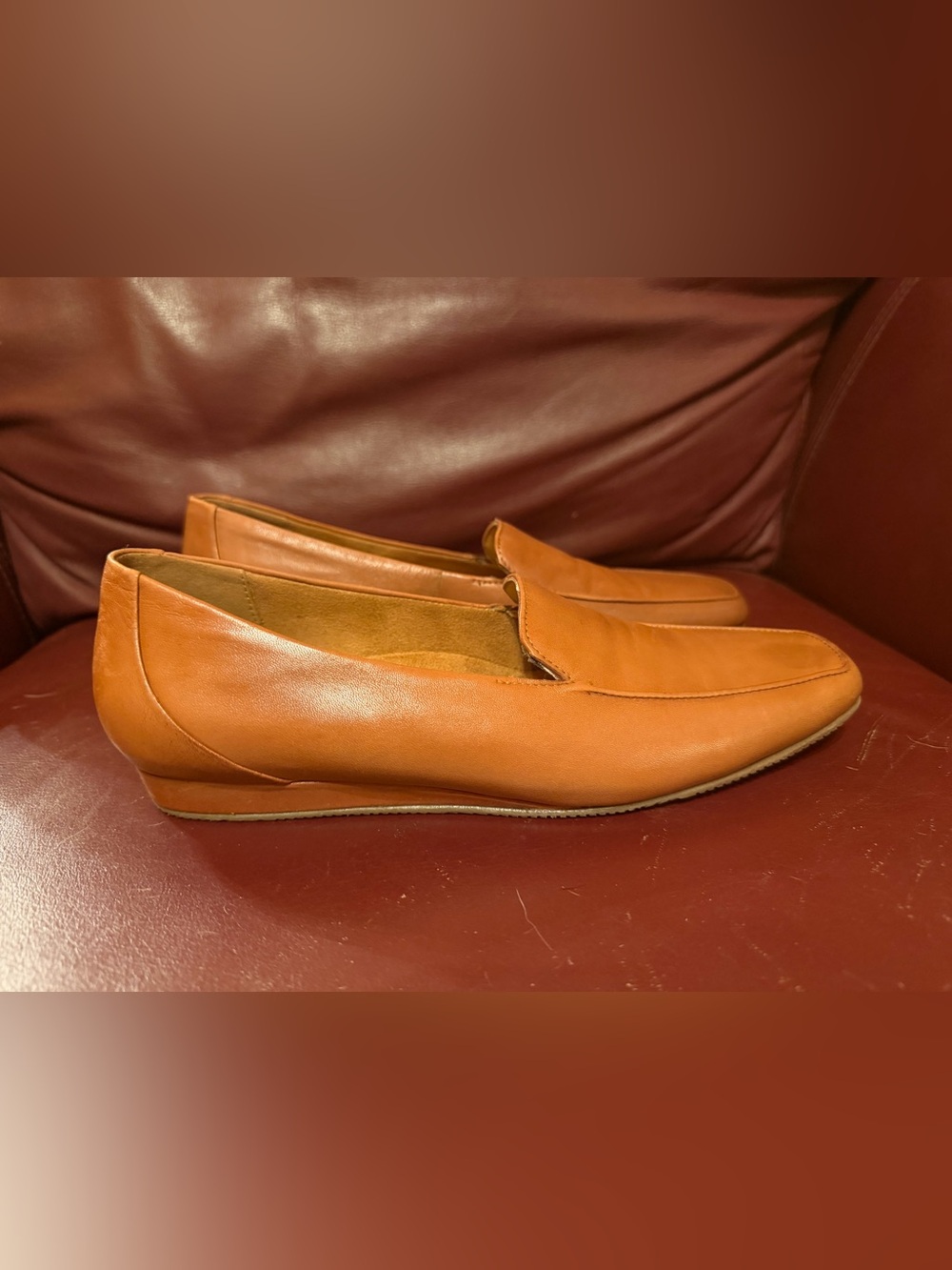 Women’s Softwalk Vista Loafers in rust